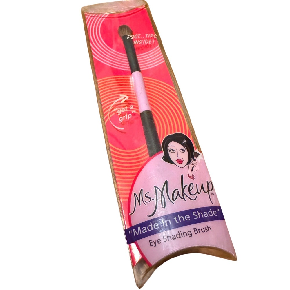 $3 BUNDLE ITEM NWT Ms. Makeup Made In the‎ Shade Eye Shading Brush Vintage